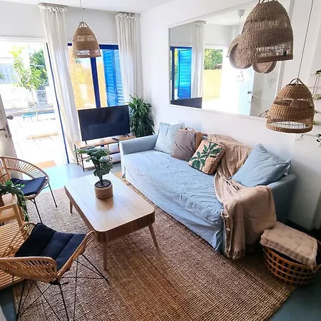 Boho Greek Haven With Orange Grove Views Near Beach Larnaca Exterior photo